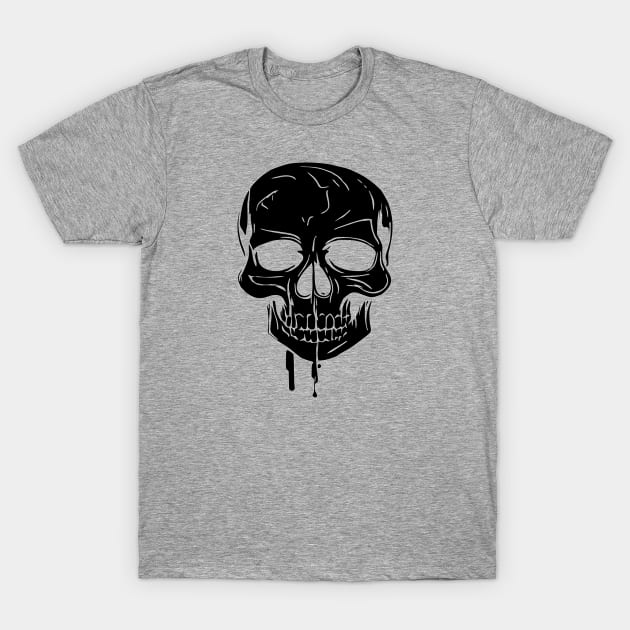 Dripping Skull T-Shirt by Nuletto